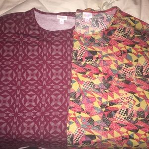 Set of TWO (2) LulaRoe Irma Tunics